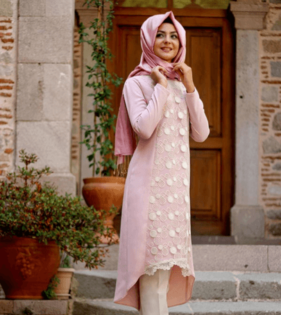 En Güzel Pınar Şems Tesetür Tunik Modelleri