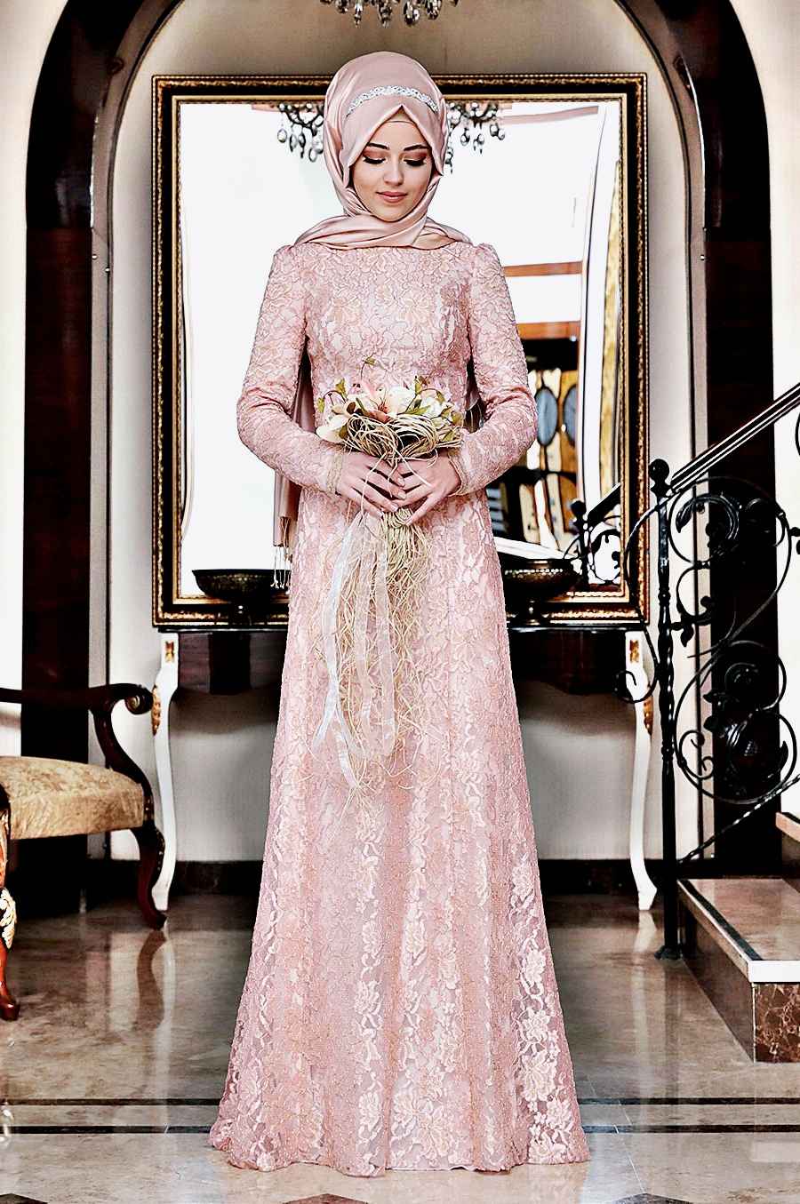 2017-2018 Tesettür Abiye Elbise Modelleri