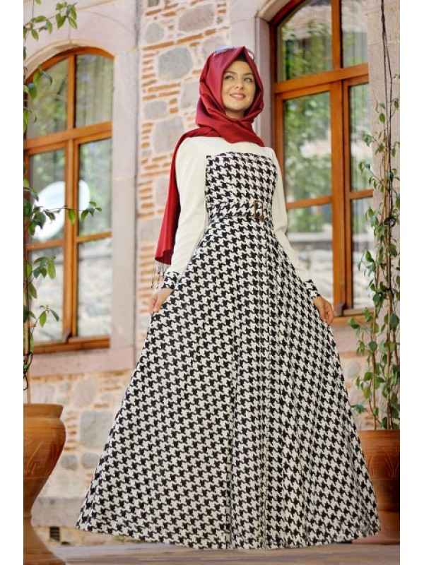 Pınar Şems Modern Tesettür Elbise Modelleri
