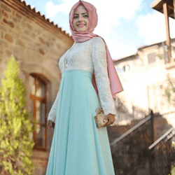 Pınar Şems Tesettür Elbise Modelleri