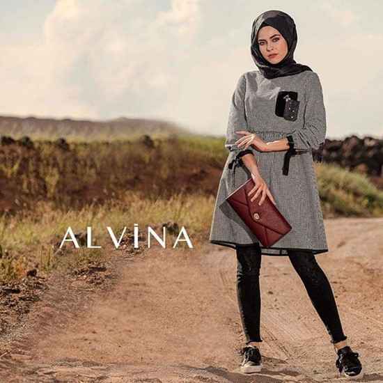 Alvina 2019 Tesettür Tunik Modelleri