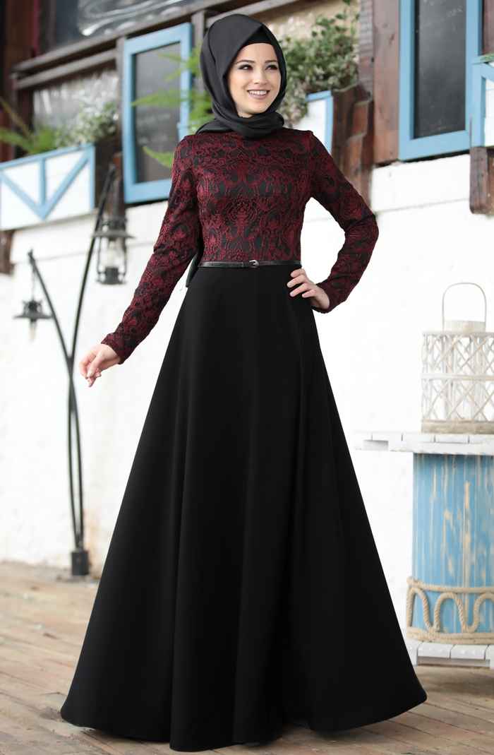 Al-Marah İmge Desenli Elbise Modelleri