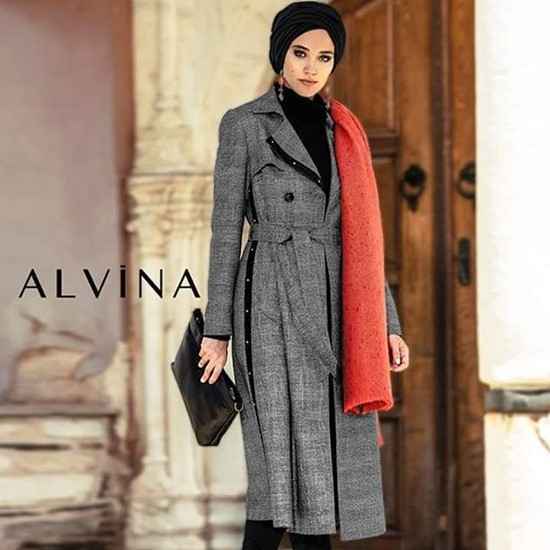 2018-2019 Alvina Tesettür Dış Giyim Modelleri