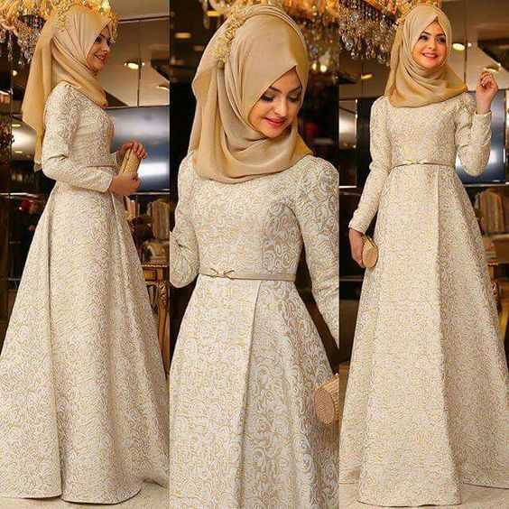 Pınar Şems Desenli Abiye Elbise Modelleri