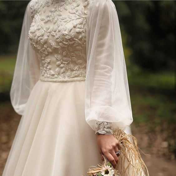 En Güzel Tesettür Şifon Abiye Elbise Modelleri