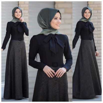 En Özel Al Marah Tesettür Elbise Modelleri