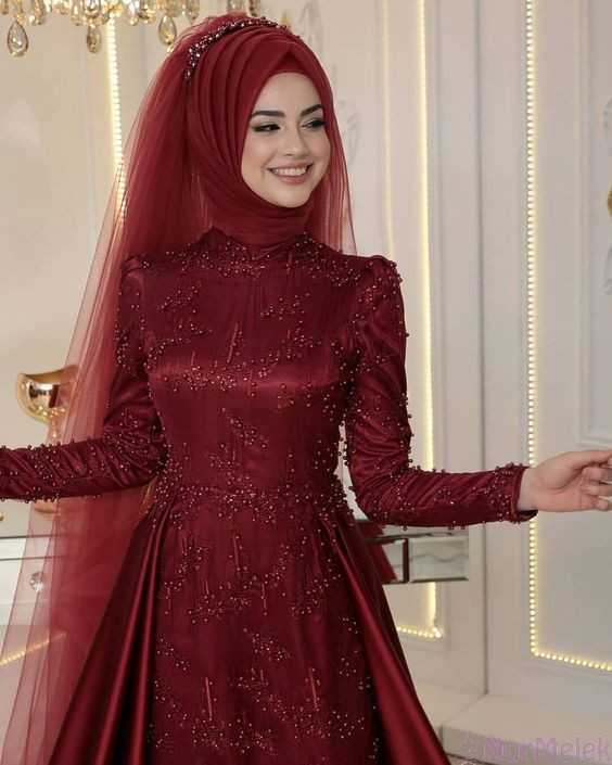 2019 Tesettür Kına Gecesi Elbisesi Modelleri